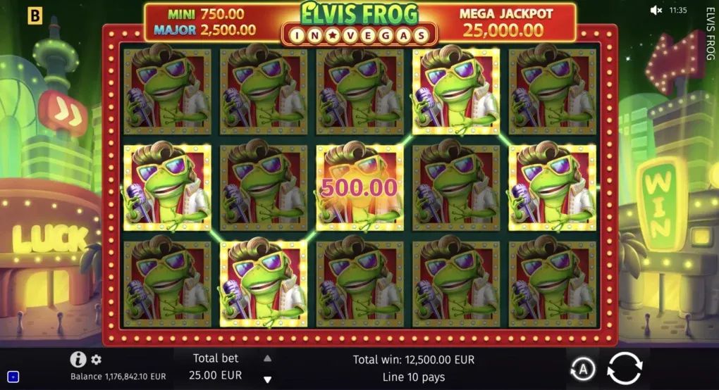 Elvis Frog TRUEWAYS Review 2026 - RTP, Features and Max Win preview 2