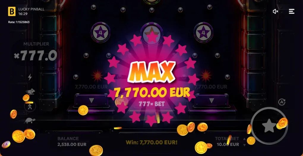 Lucky Pinball Review - RTP, Multipliers and Pocket Rules preview 3