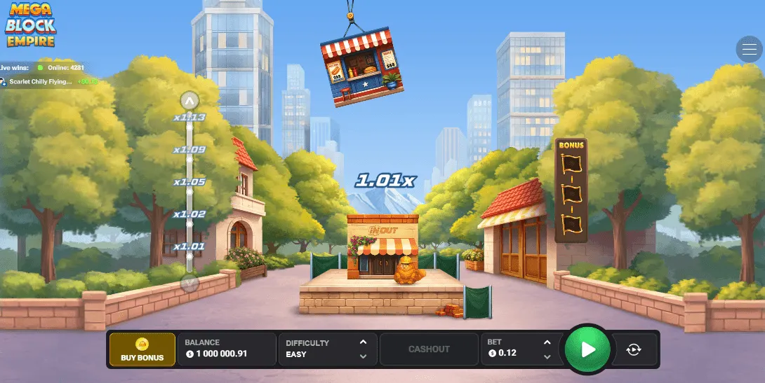 MegaBlock Empire Review 2026 - RTP, Bonus Buy and Demo preview 2