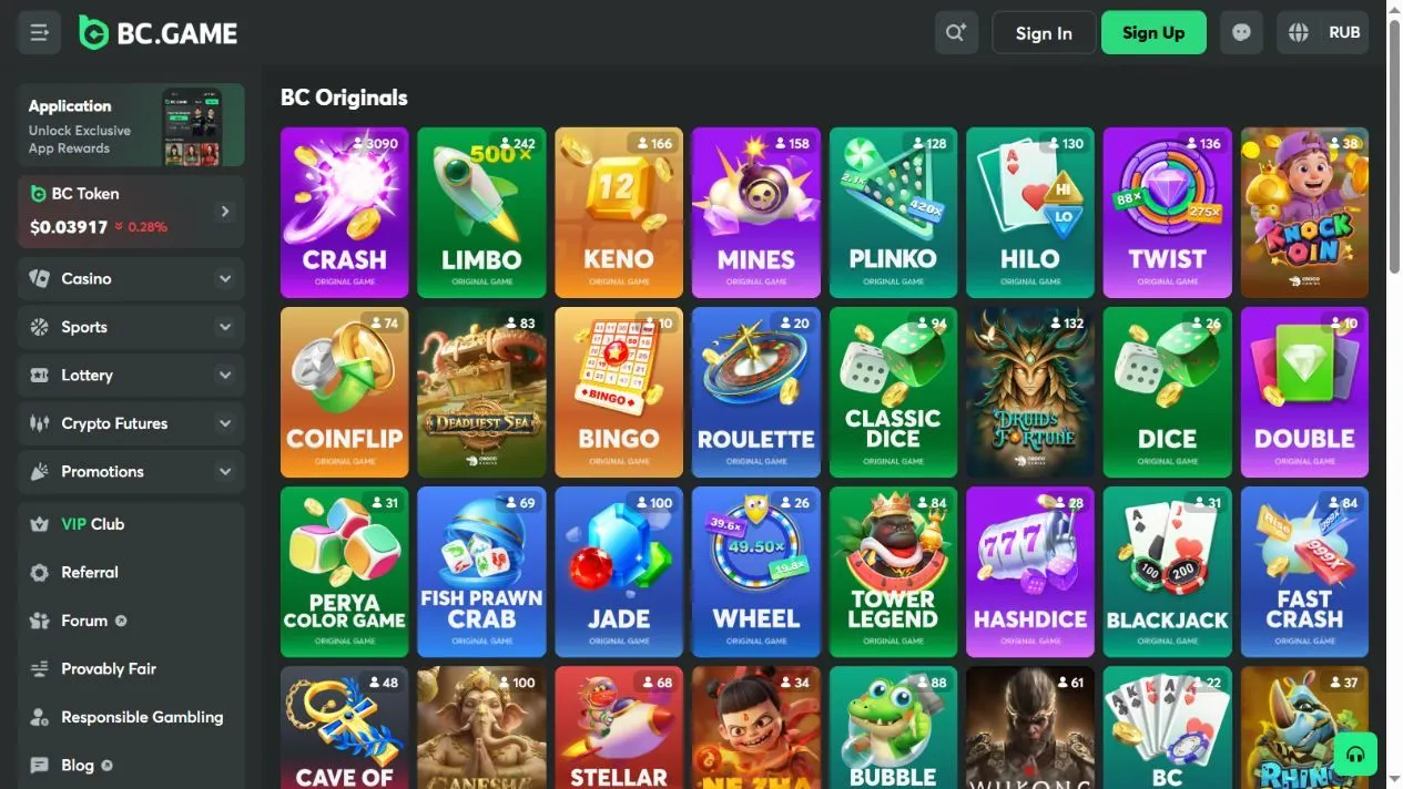 BC.GAME Casino Review 2026 preview 1