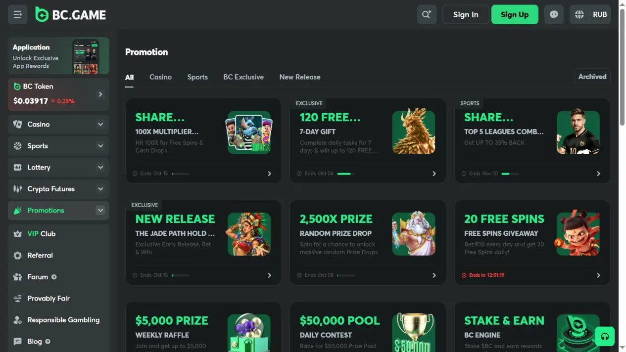 BC.GAME Casino Review 2026 preview 4