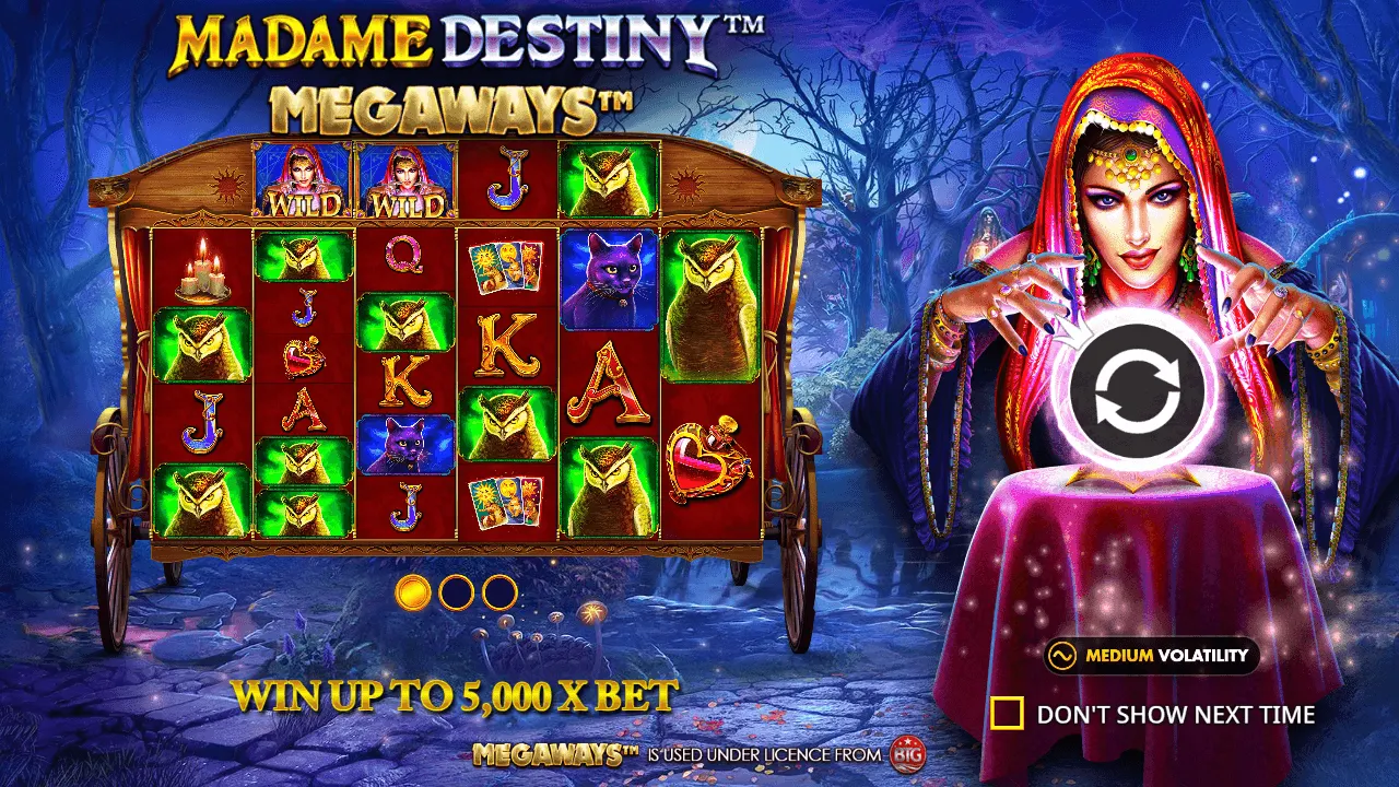 Madame Destiny Megaways Review 2026 - RTP, Bonus and Max Win preview 3