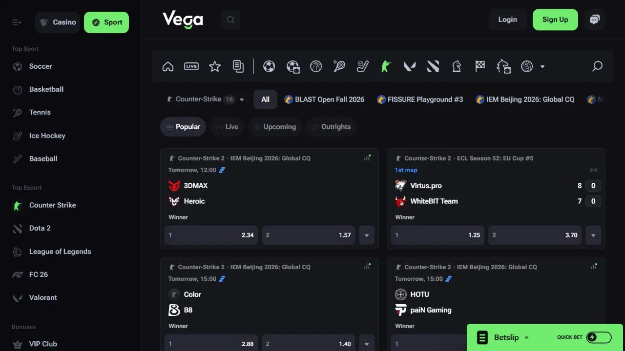 Vega.bet Casino Review preview 6