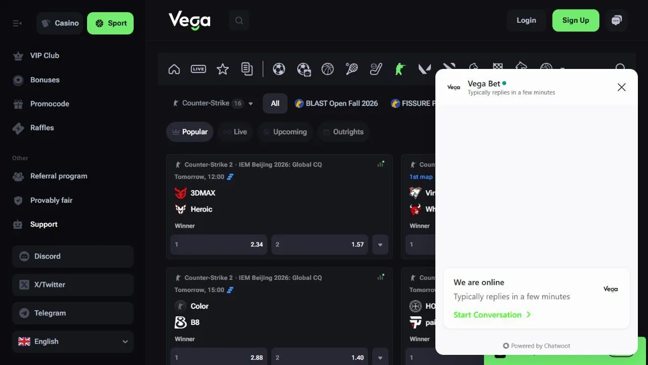 Vega.bet Casino Review preview 3