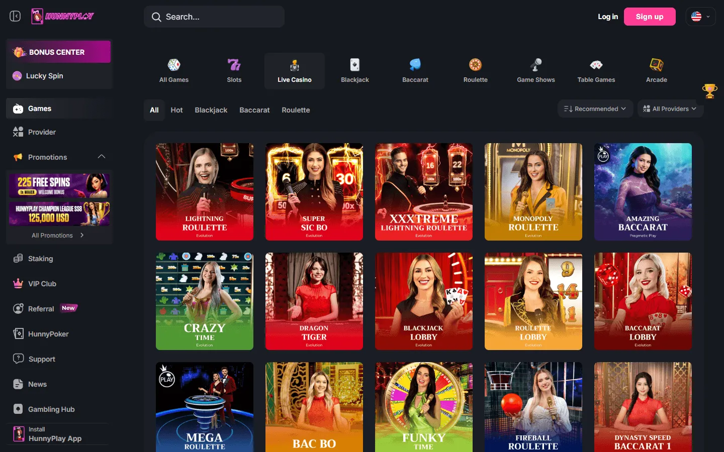 HunnyPlay Casino Review 2026 preview 4