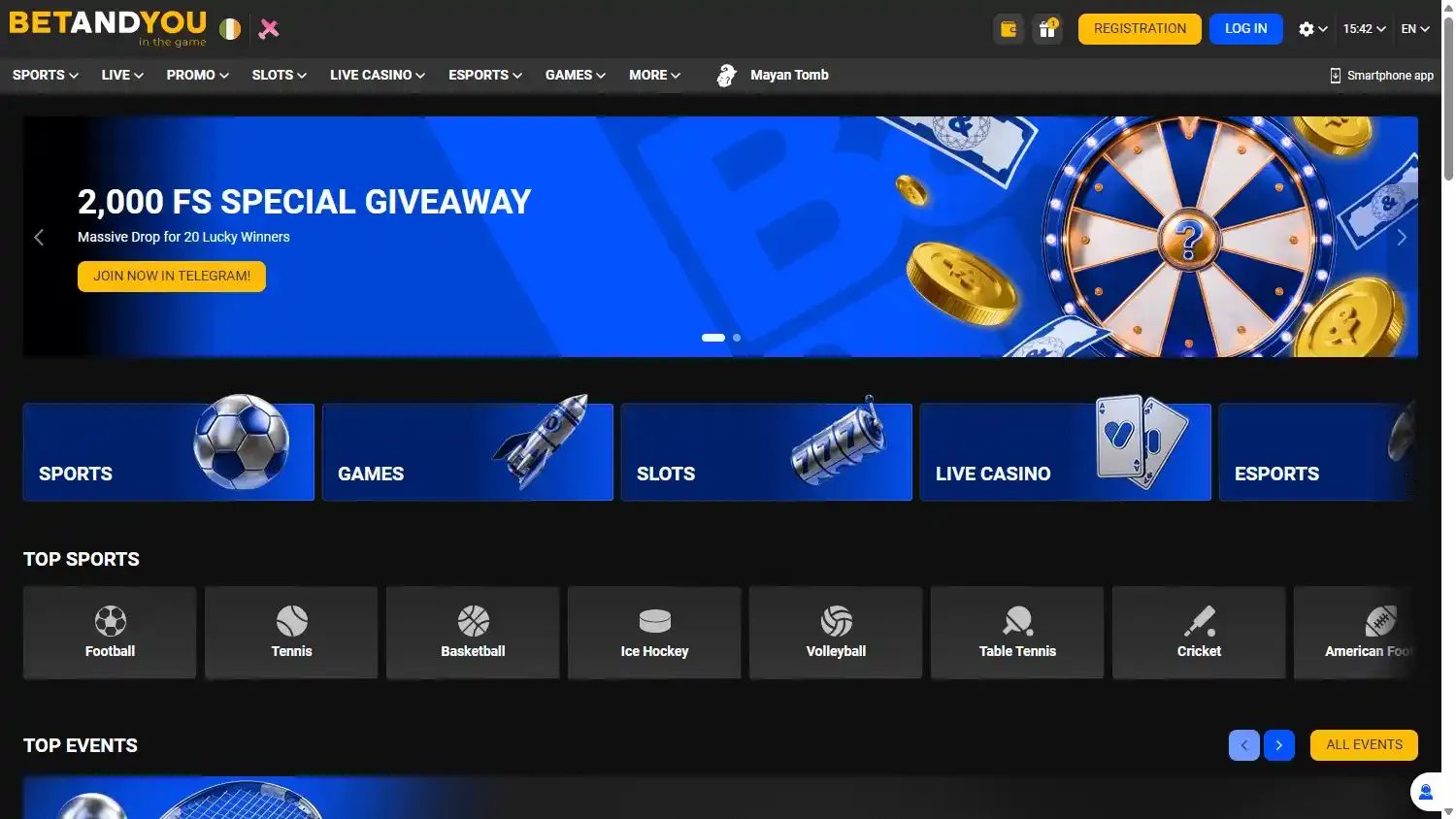 BetAndYou Casino Review 2026 preview 1