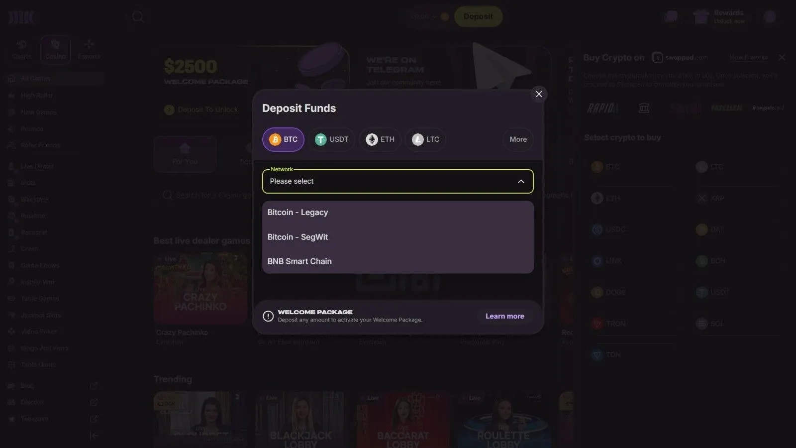 Cloudbet Casino Обзор 2026 preview 1