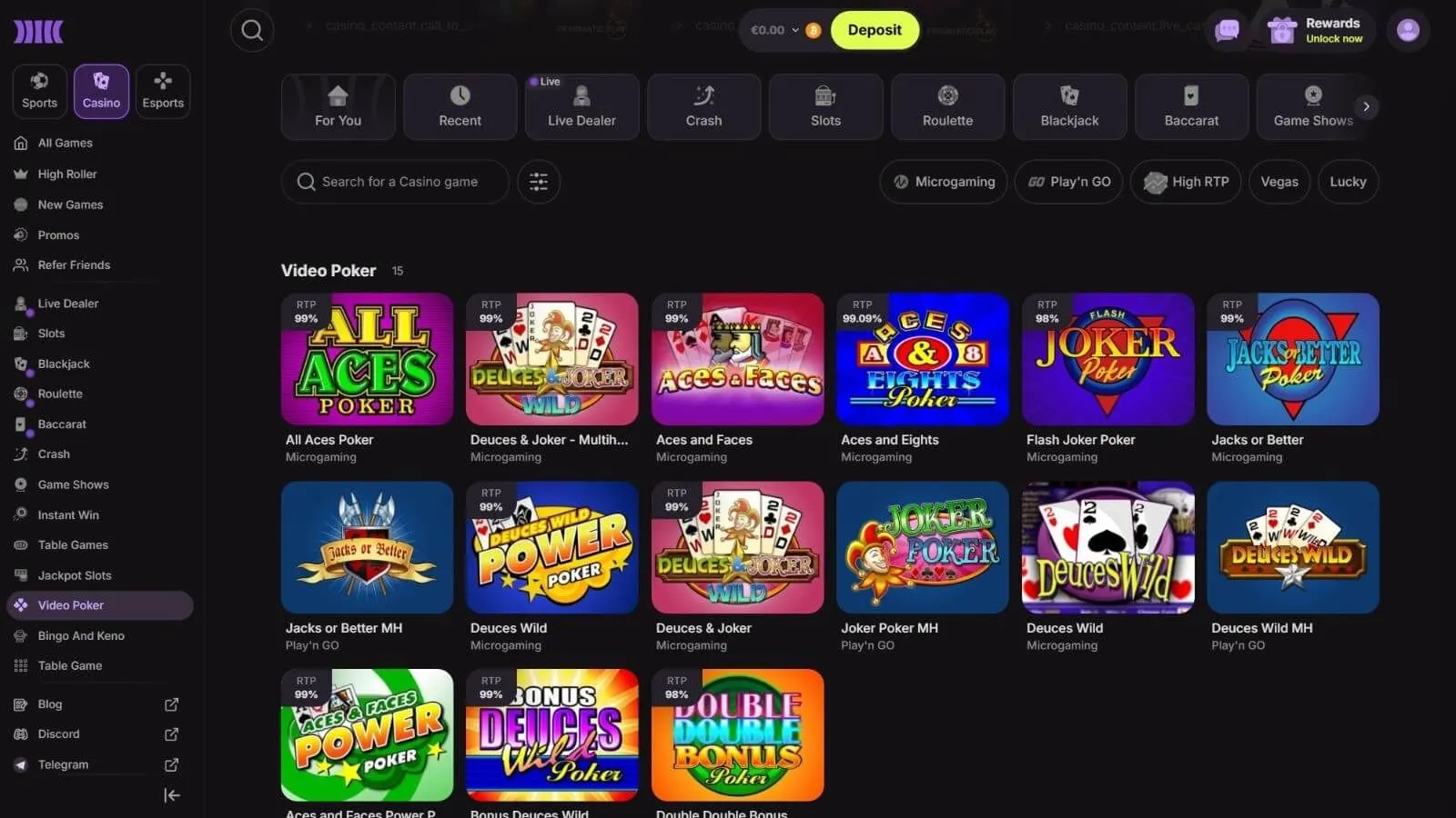 Cloudbet Casino Обзор 2026 preview 2