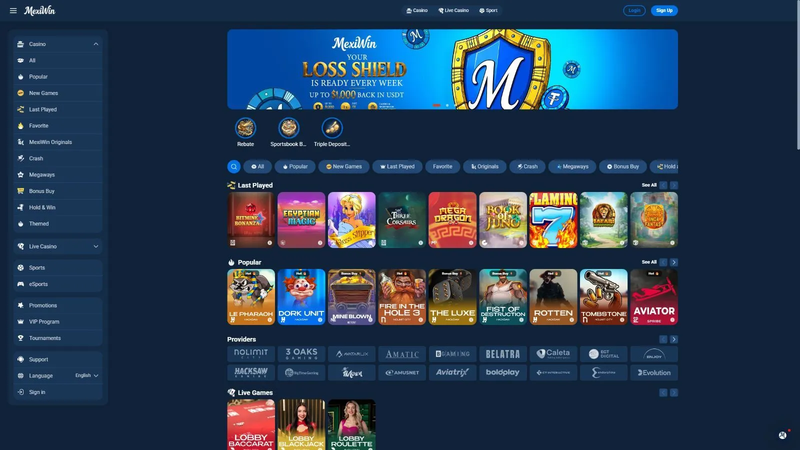 MexiWin Casino Review preview 1