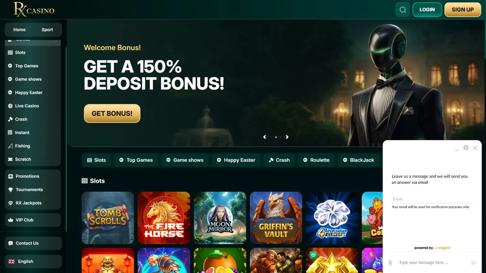 RX Casino Обзор 2026 preview 5