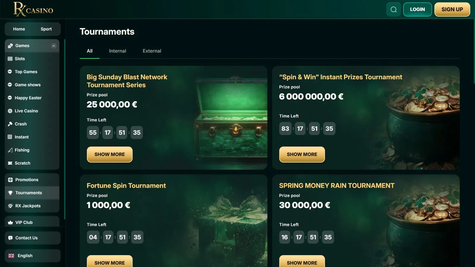 RX Casino Обзор 2026 preview 7