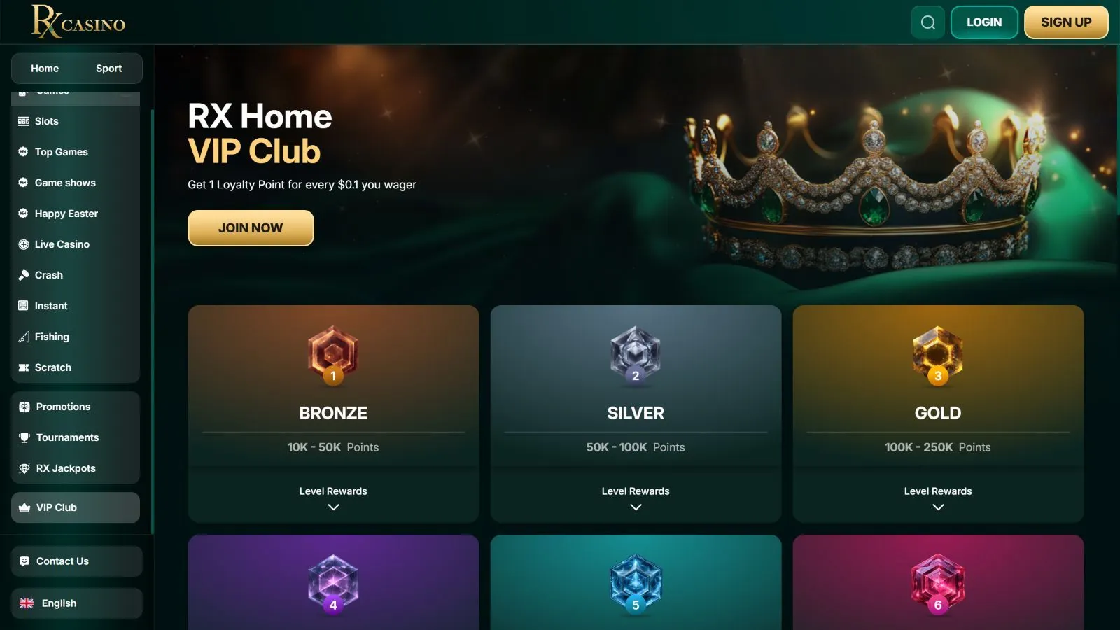 RX Casino Обзор 2026 preview 9