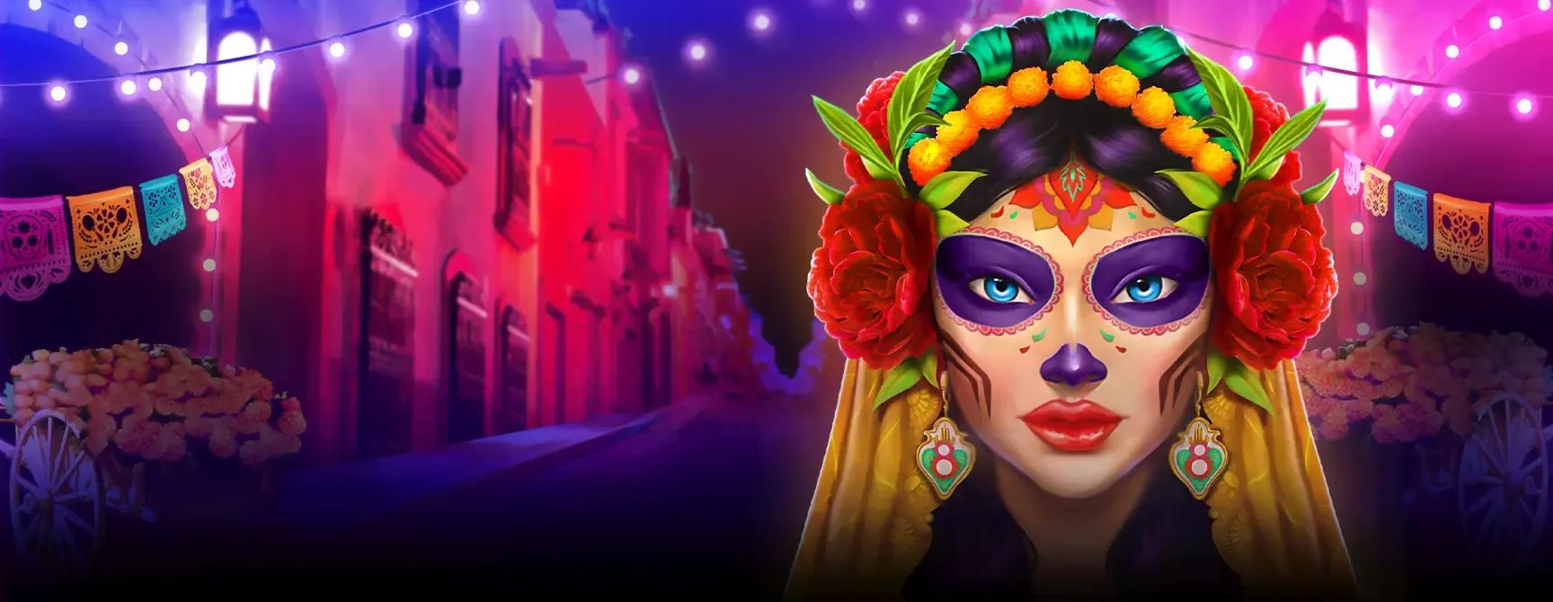 Lucky Dama Muerta Review - RTP, Wilds and Free Spins preview 1