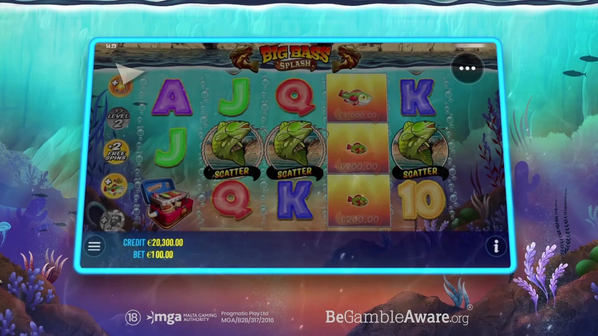 Обзор Big Bass Splash 2026 - RTP, бонус и максимальный выигрыш preview 3