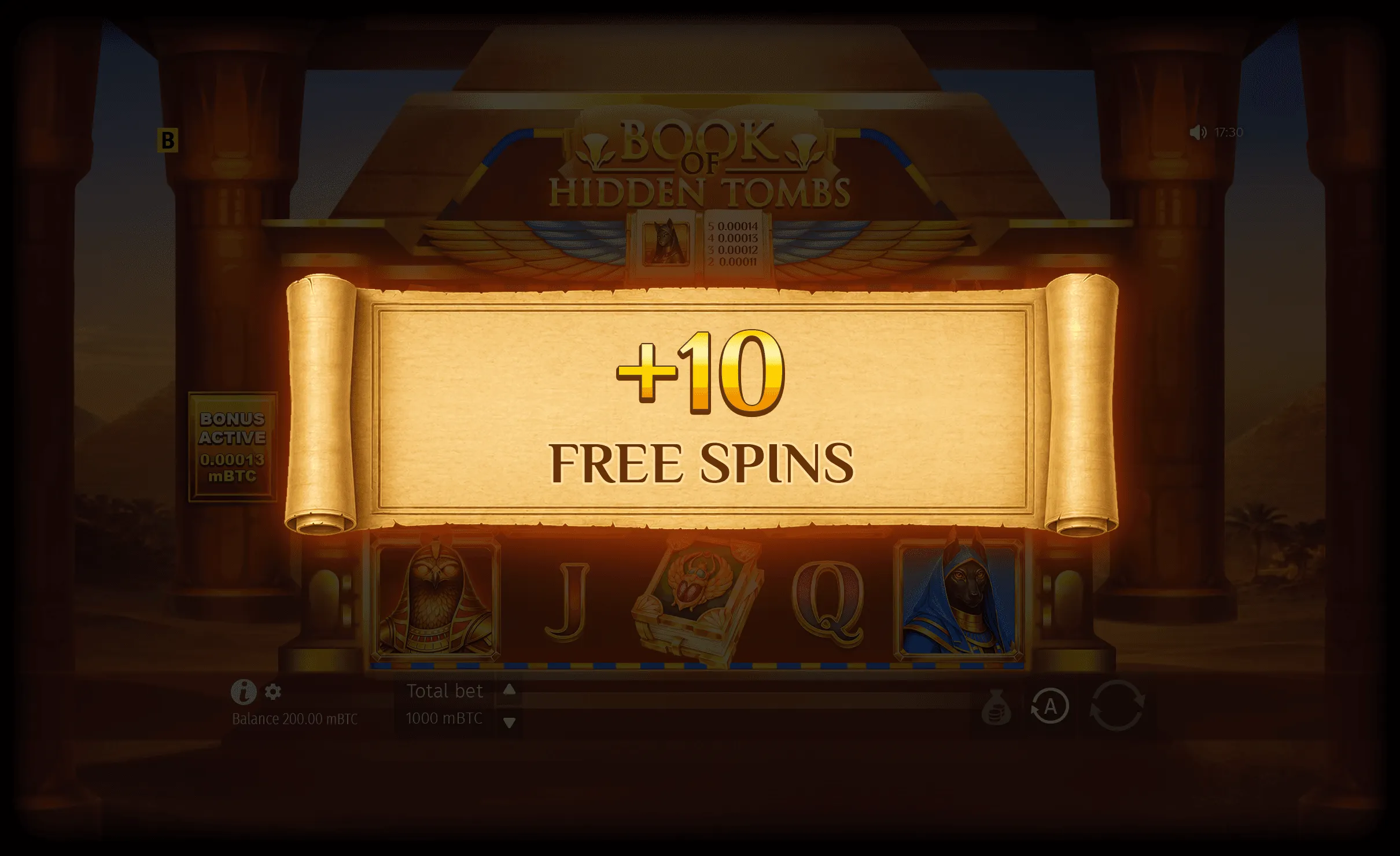 Book of Hidden Tombs Review - RTP and Super Free Spins preview 3