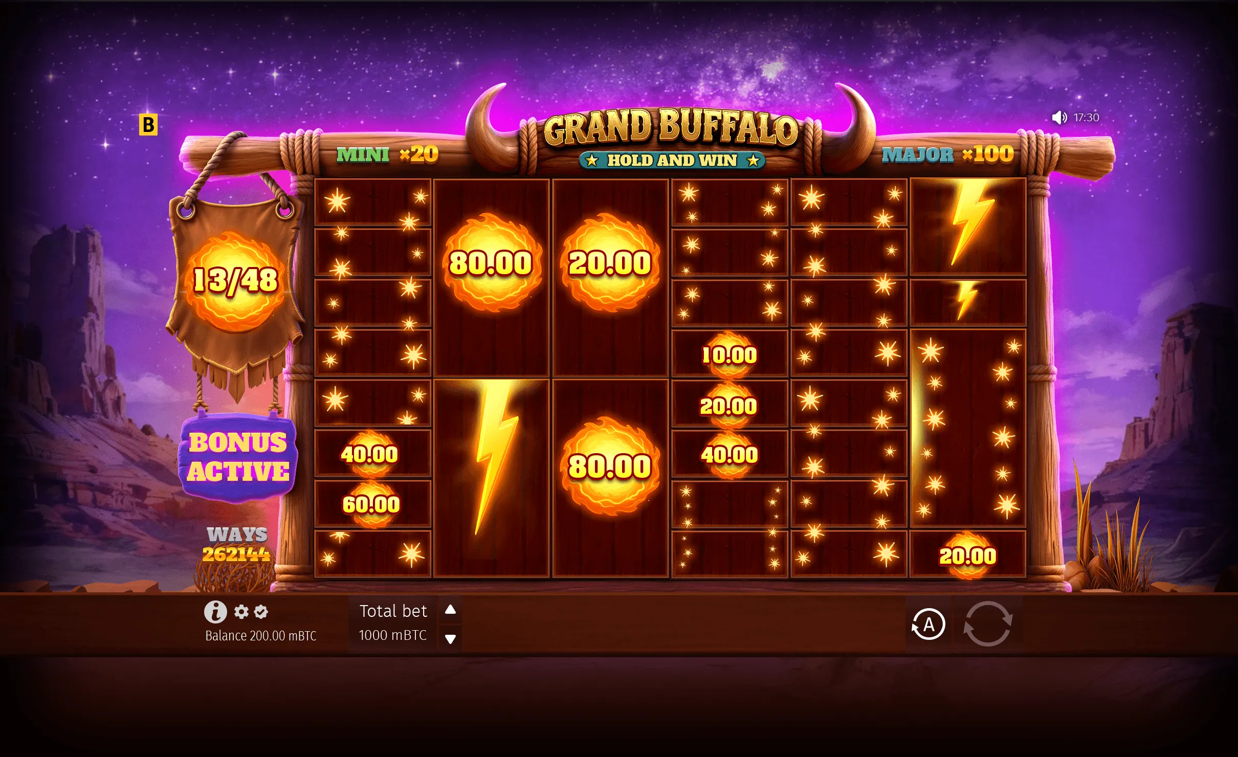 Grand Buffalo Hold and Win Review - RTP and Lightning preview 3