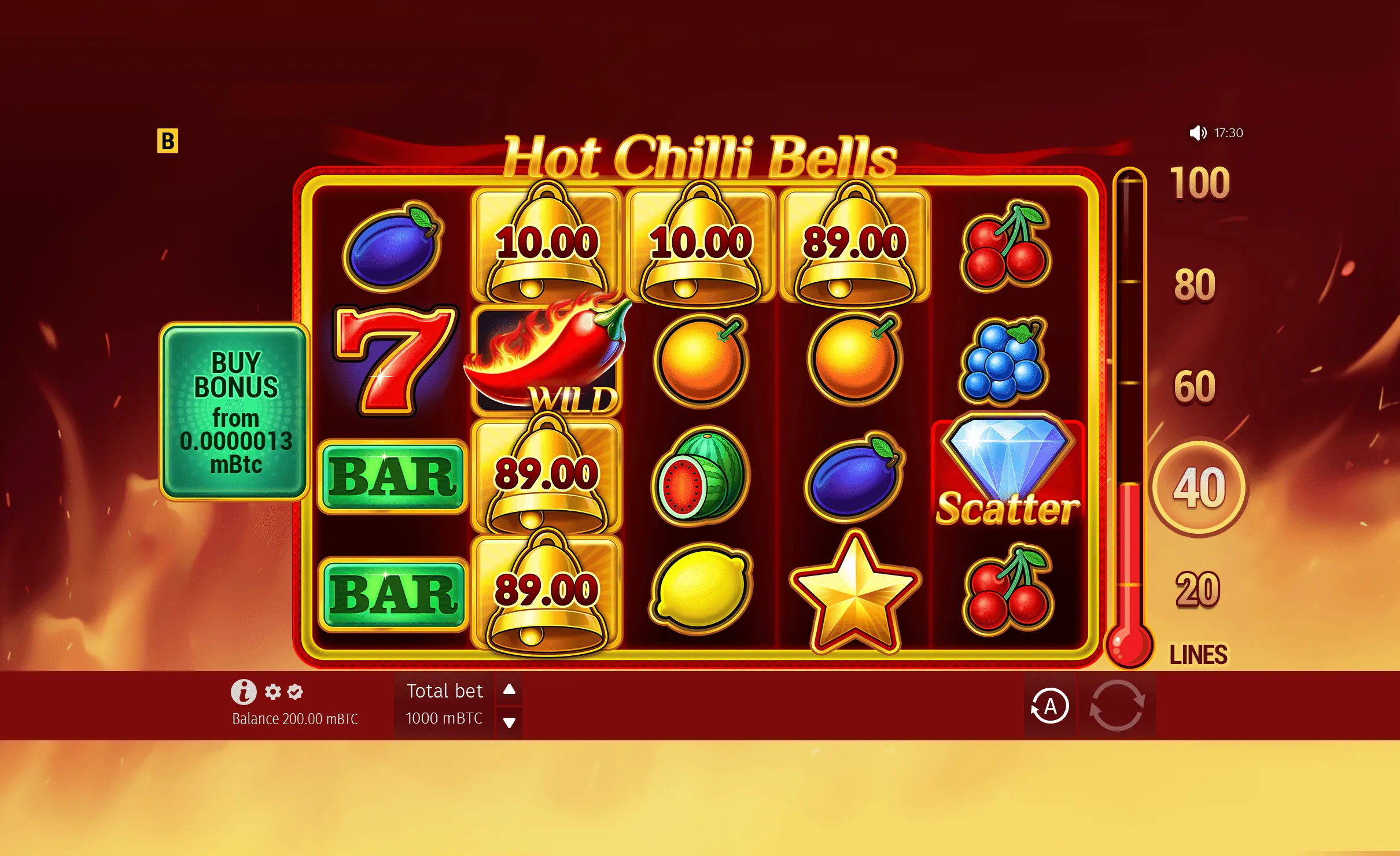 Hot Chilli Bells Review - RTP, Lines and Hold & Win preview 3