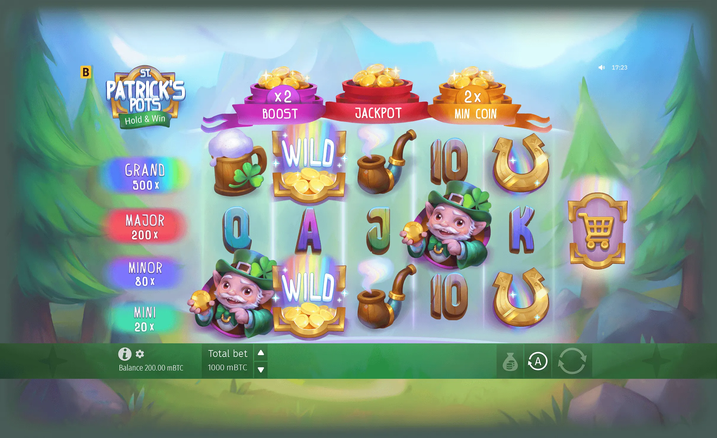 St. Patrick's Pots Hold and Win Review - RTP and Three Pots preview 2