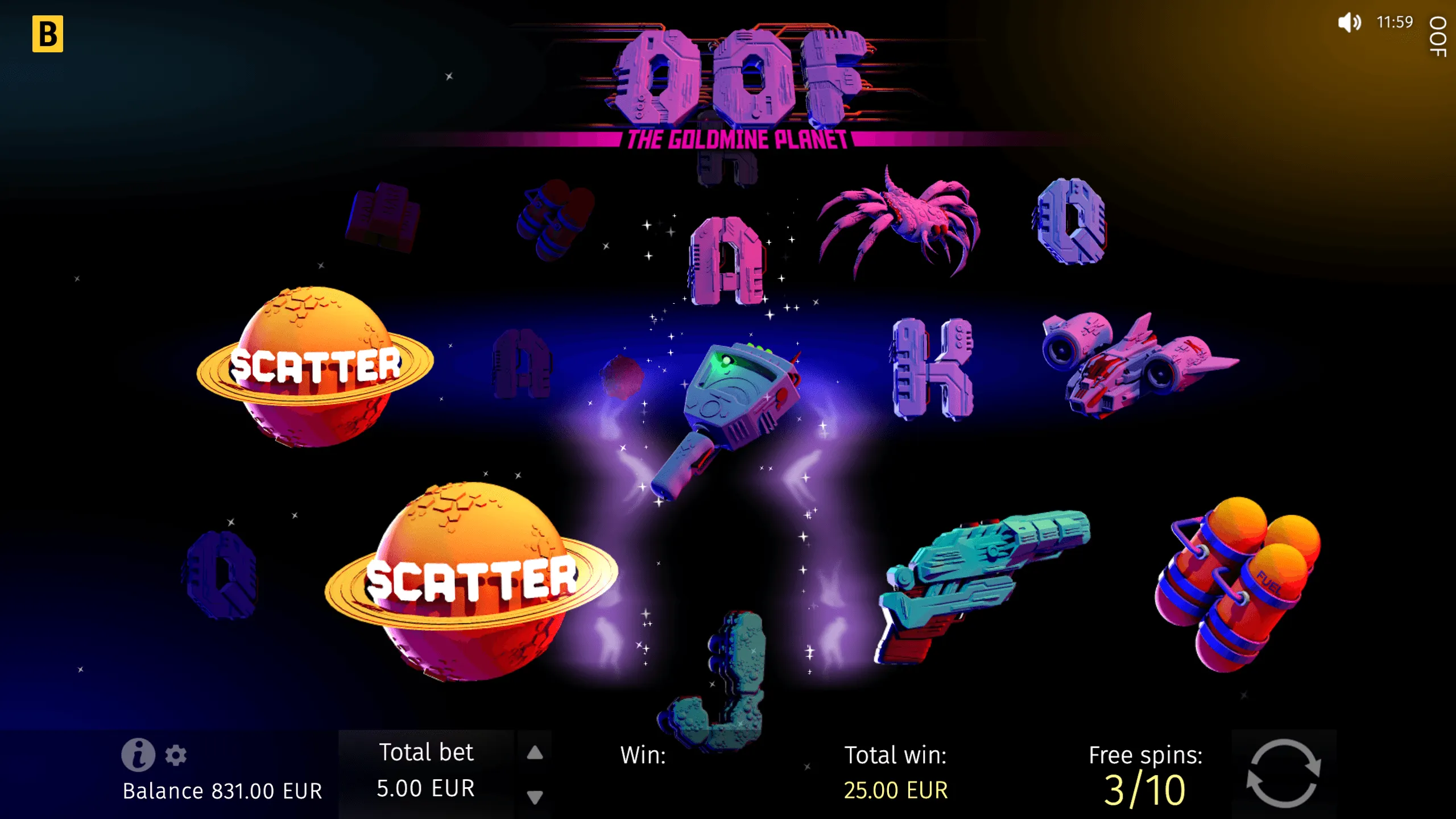 OOF The Goldmine Planet Review - RTP and Sticky Wins preview 3