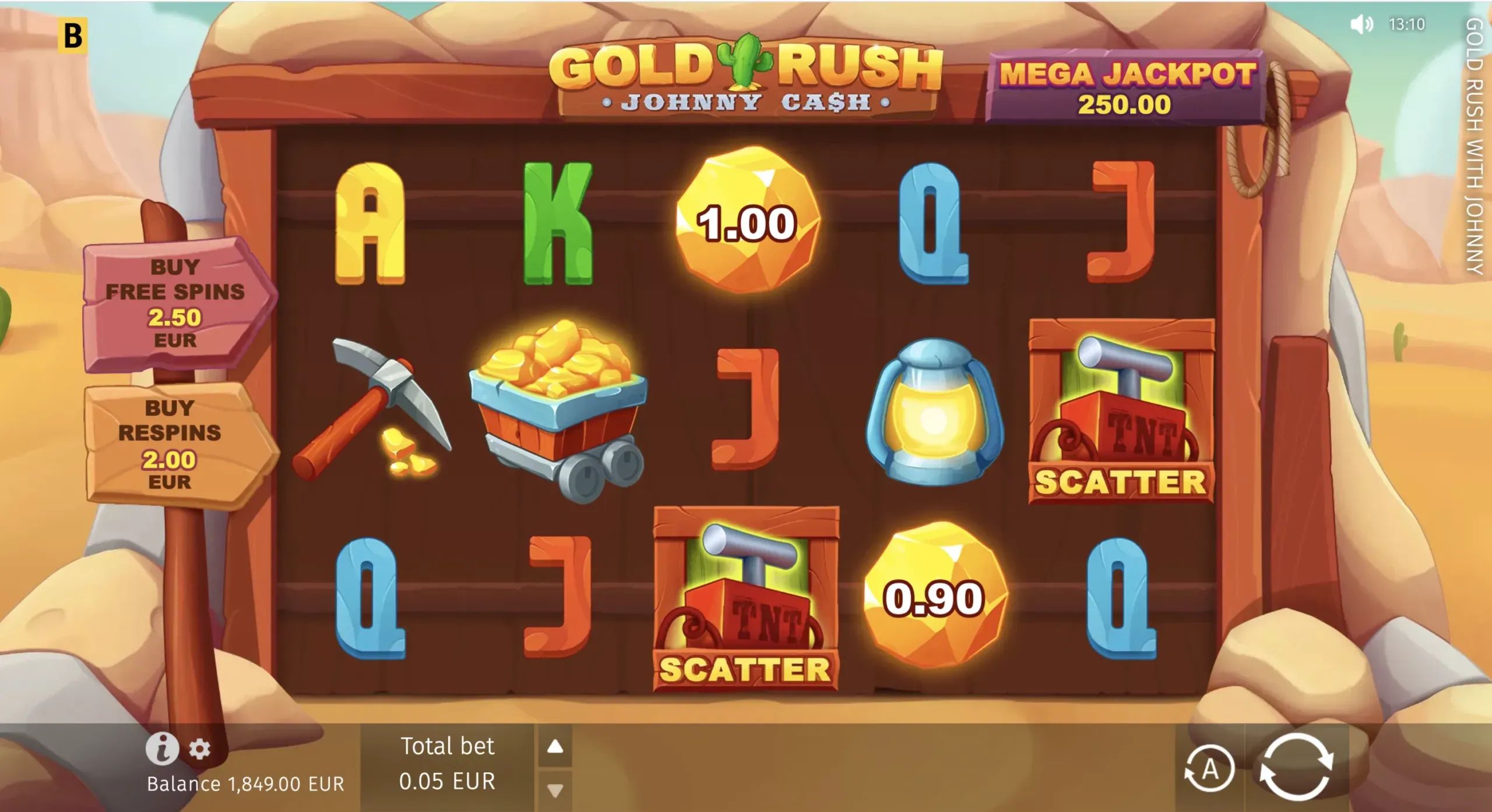 Gold Rush with Johnny Cash Review - RTP and Gold Respins preview 2