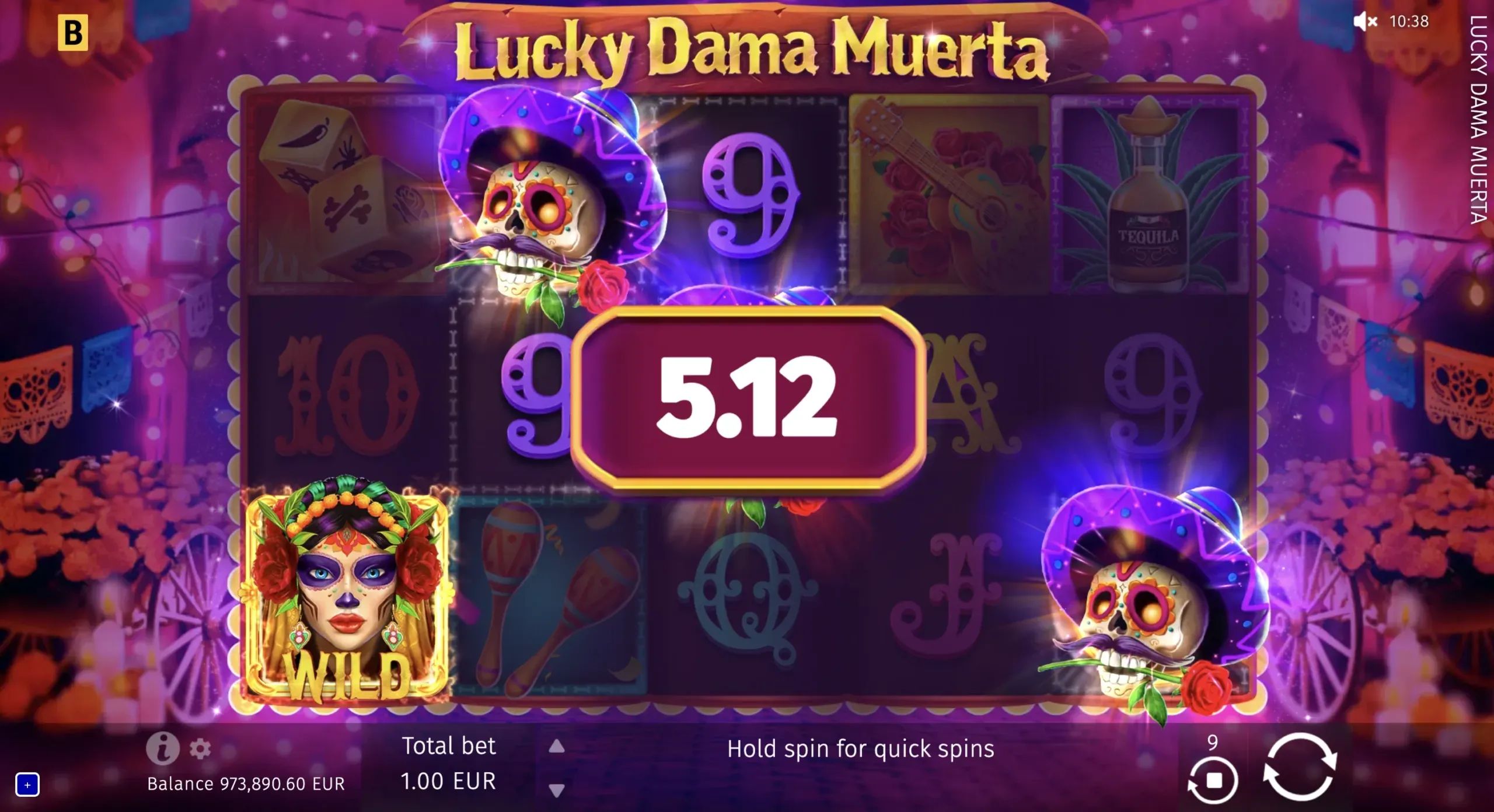 Lucky Dama Muerta Review - RTP, Wilds and Free Spins preview 2