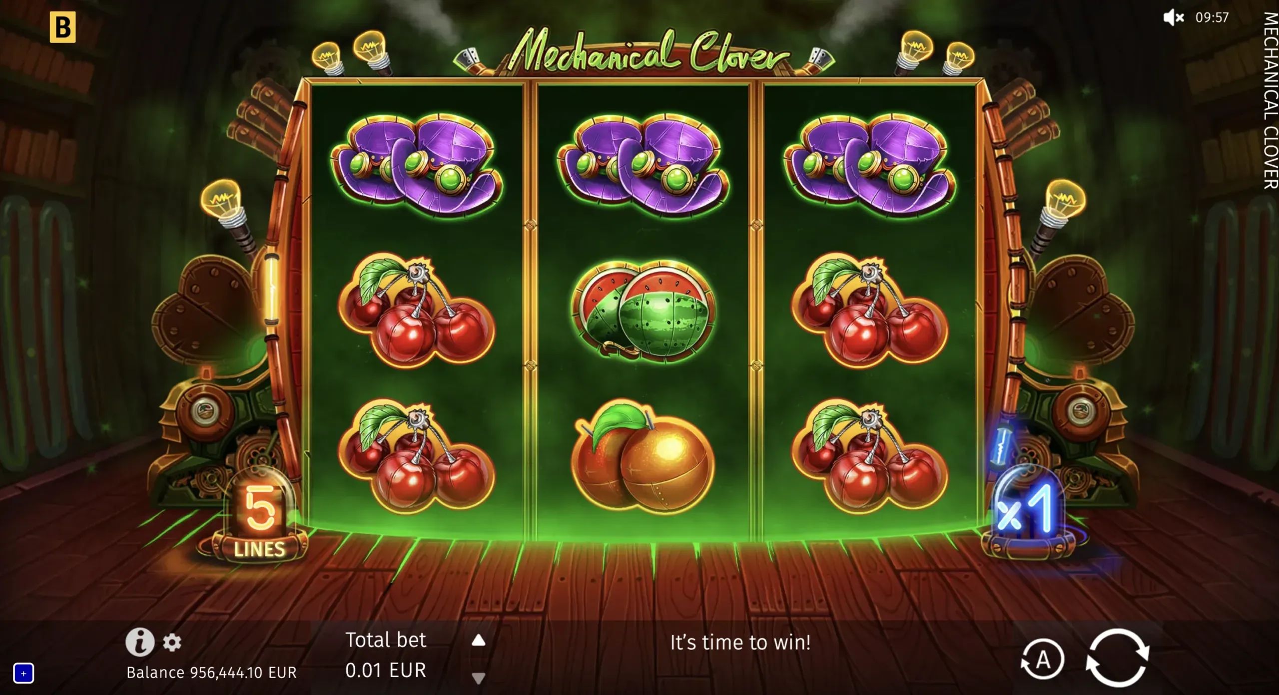 Mechanical Clover Review - RTP, Respins and Risk Game preview 2