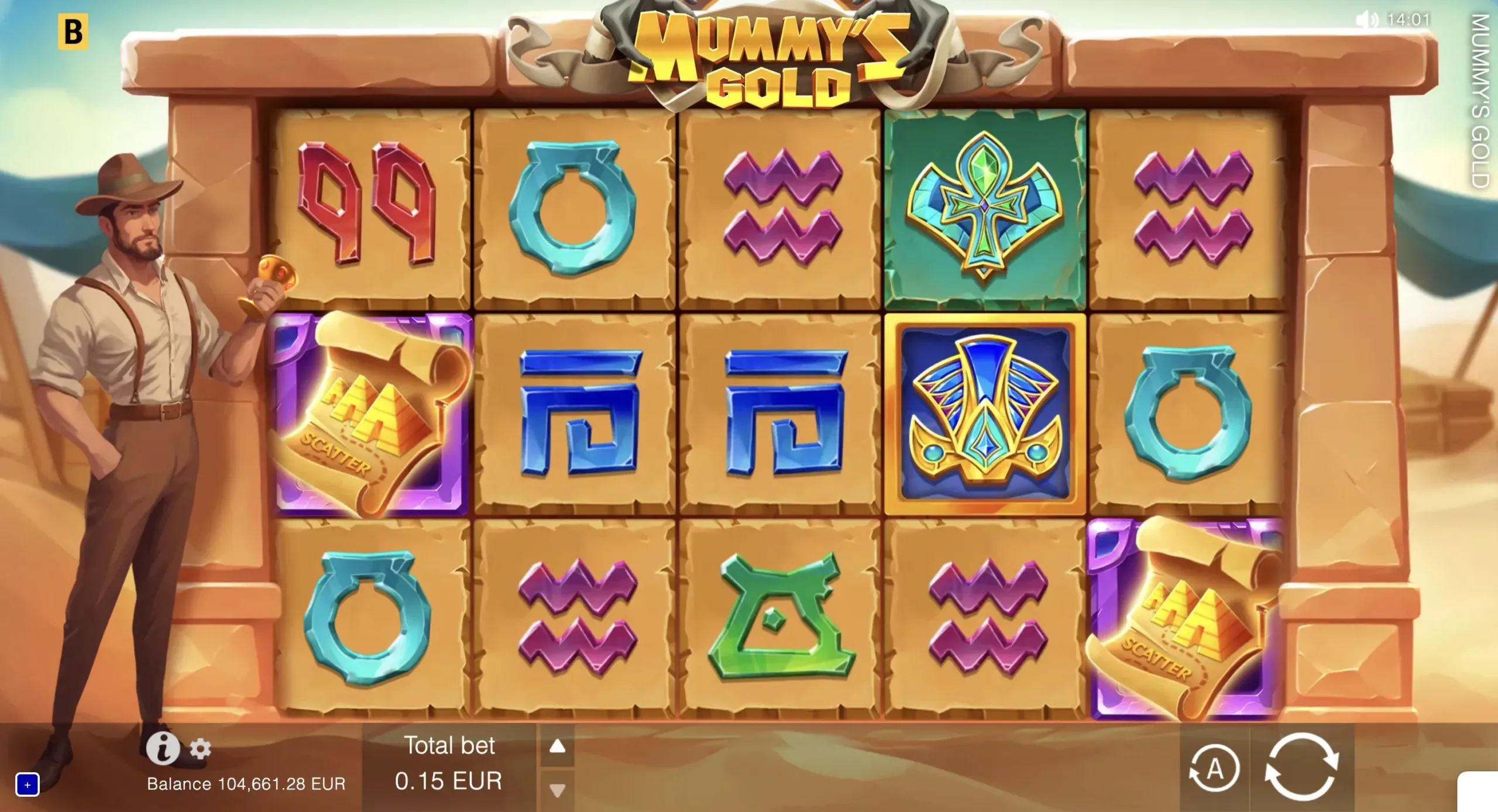 Mummy's Gold Review - RTP, Triple Wilds and Free Spins preview 2