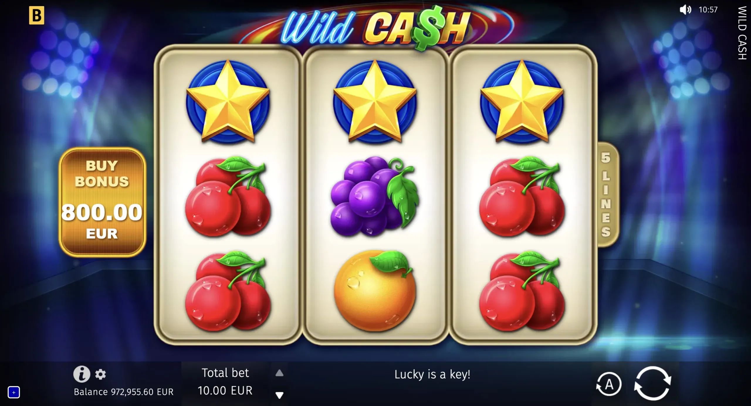Wild Cash Review - RTP, Five Lines and Bonus Multiplier preview 2