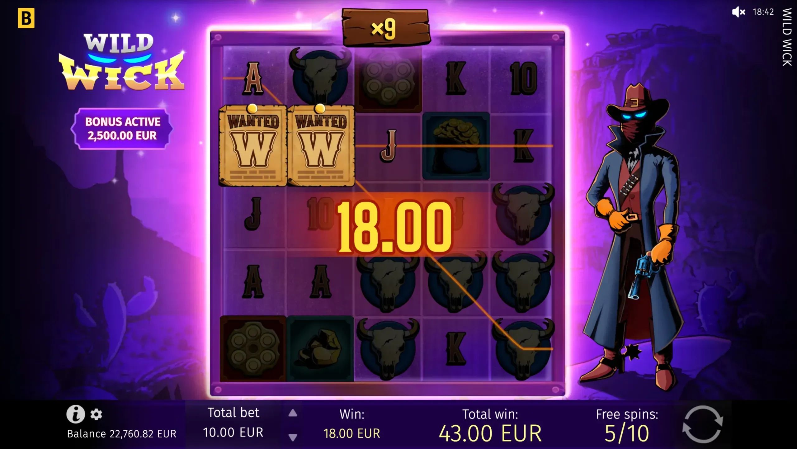 Wild Wick Review - RTP, Sticky Wilds and High Moon Bonus preview 3