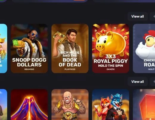 Snoop Dogg Dollars game at 5Bet Casino
