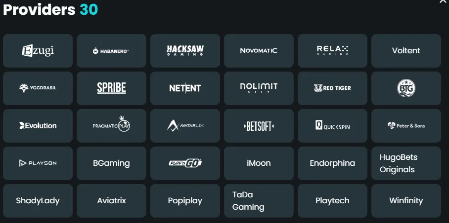 HugoBets Casino Review 2026 preview 9