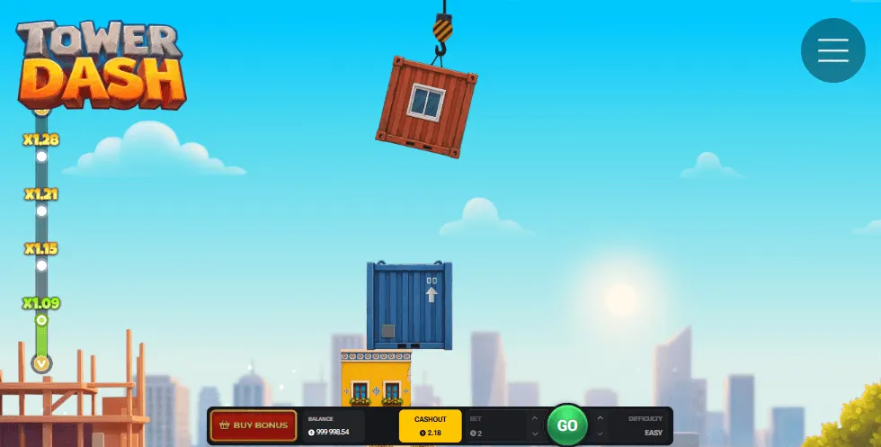 Tower Dash Review 2026 - RTP, Bonus Buy and Demo preview 3